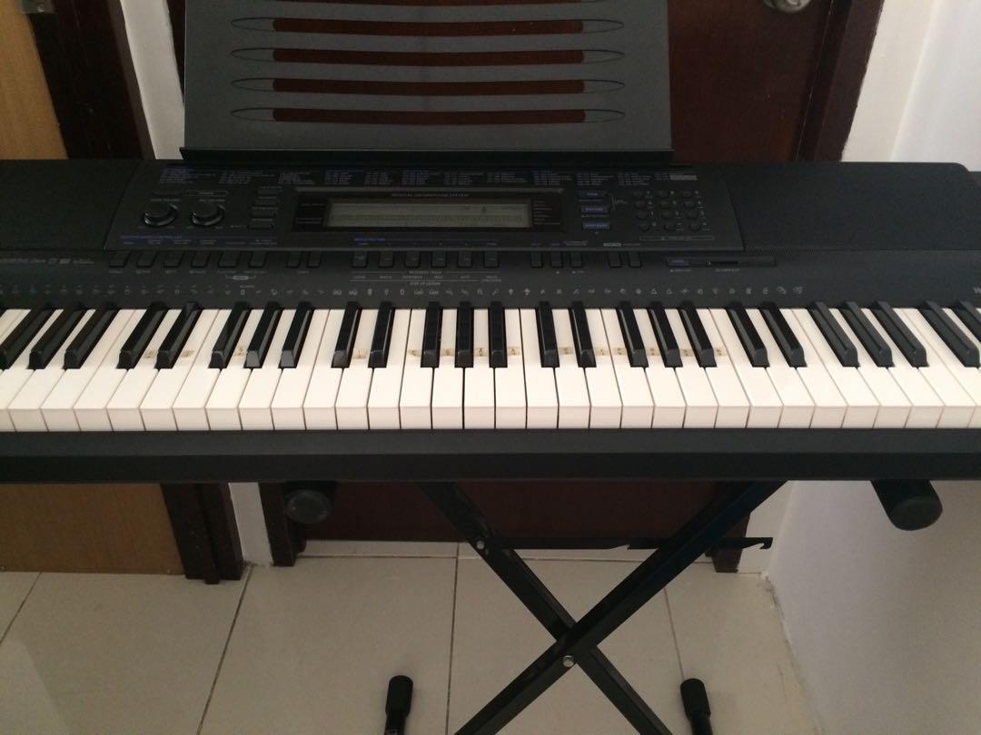 Keyboard Casio WK500 + Kaki Penyangga on Carousell