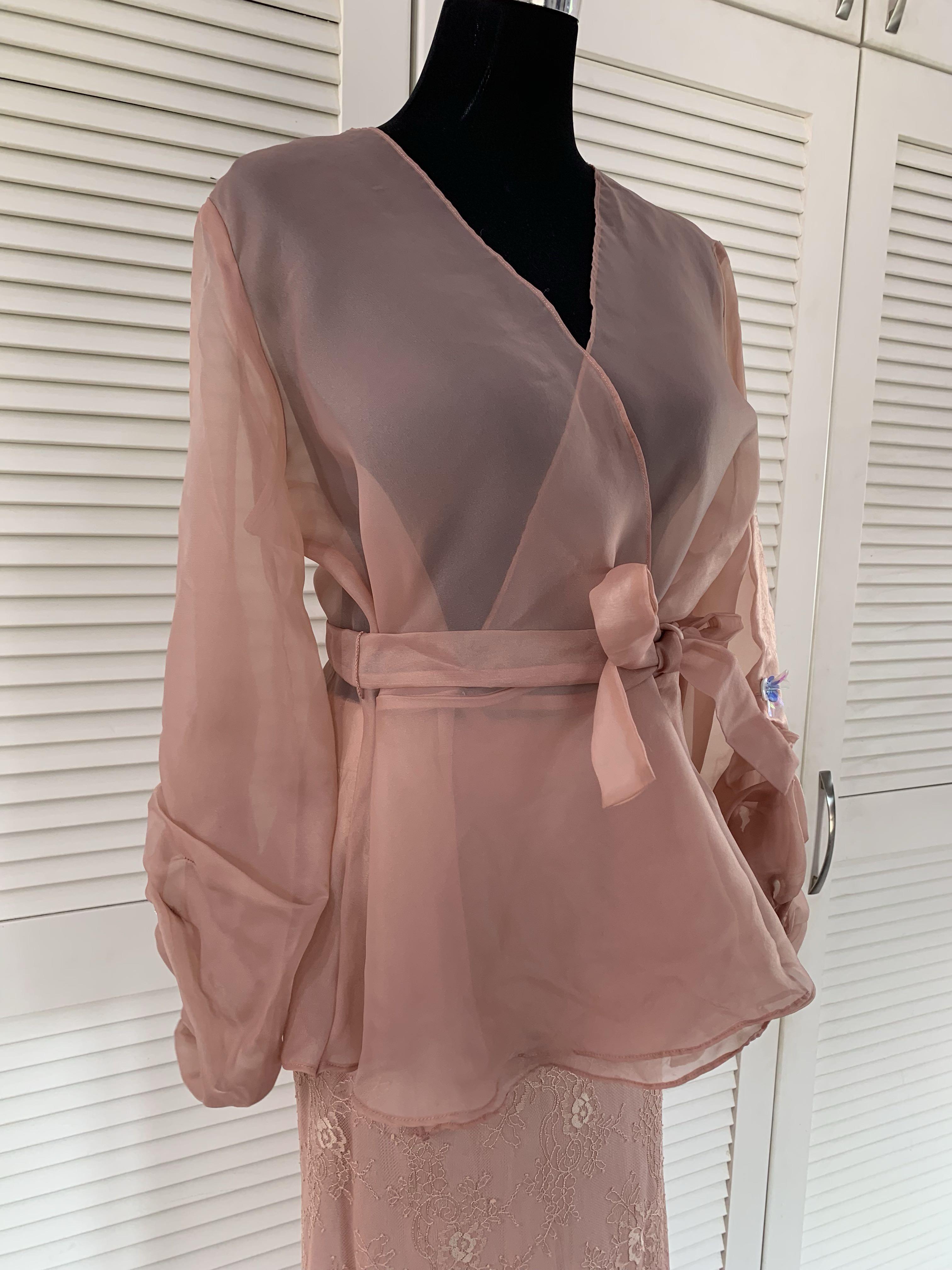 Kimono style baju kurung 2025