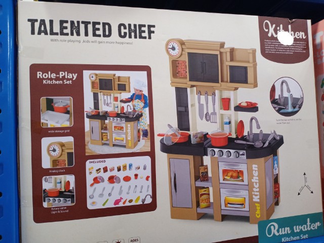 talented chef kitchen set