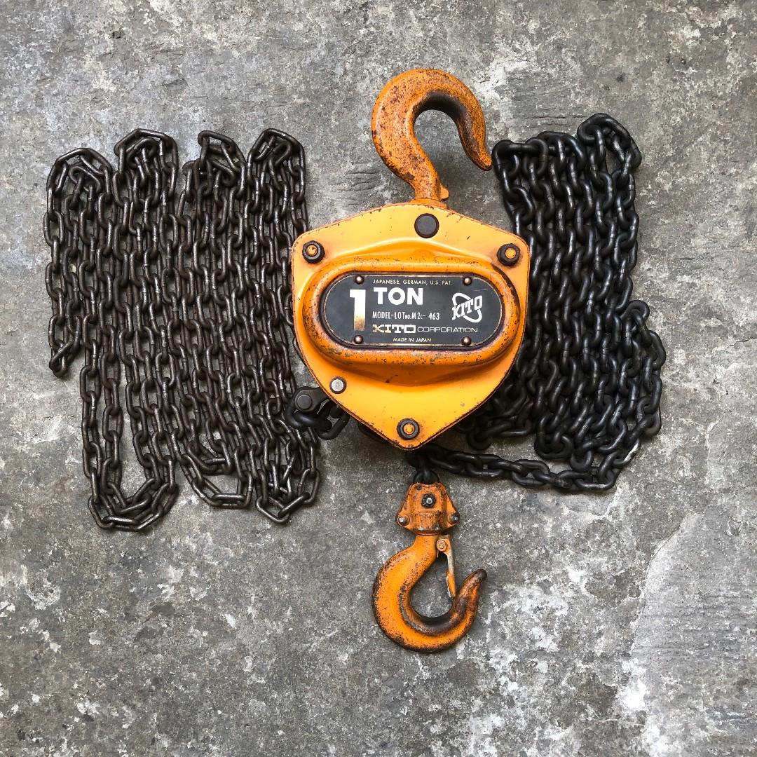 Kito Chain Block 1T, Commercial & Industrial, Construction Tools