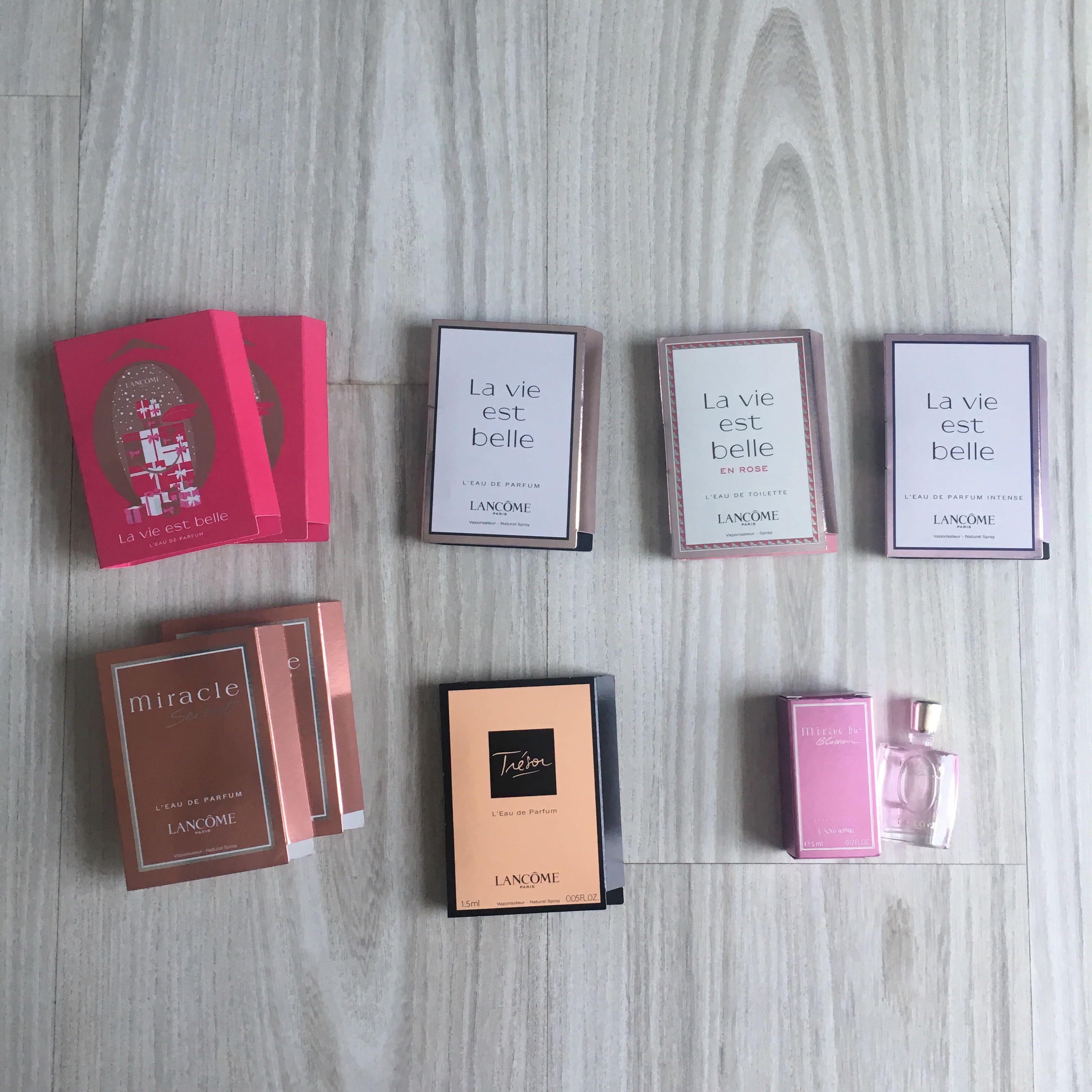 Lancome Perfume Sample Size Pack