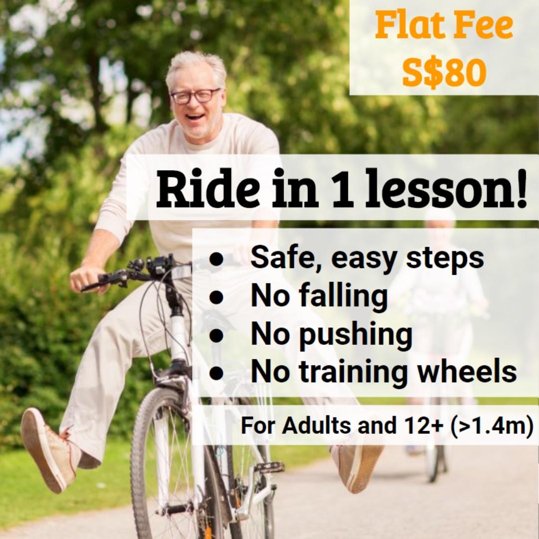 learn to cycle adults