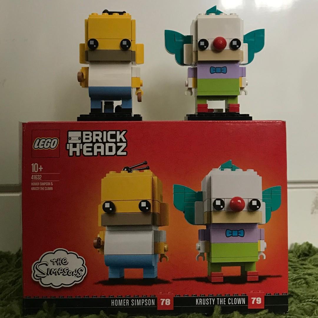 homer brickheadz