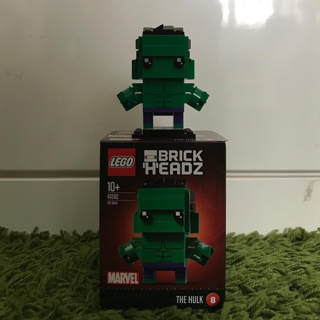 lego hulk brickheadz