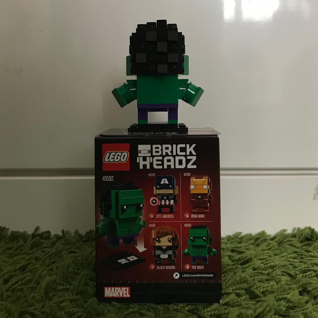 hulk brickheadz
