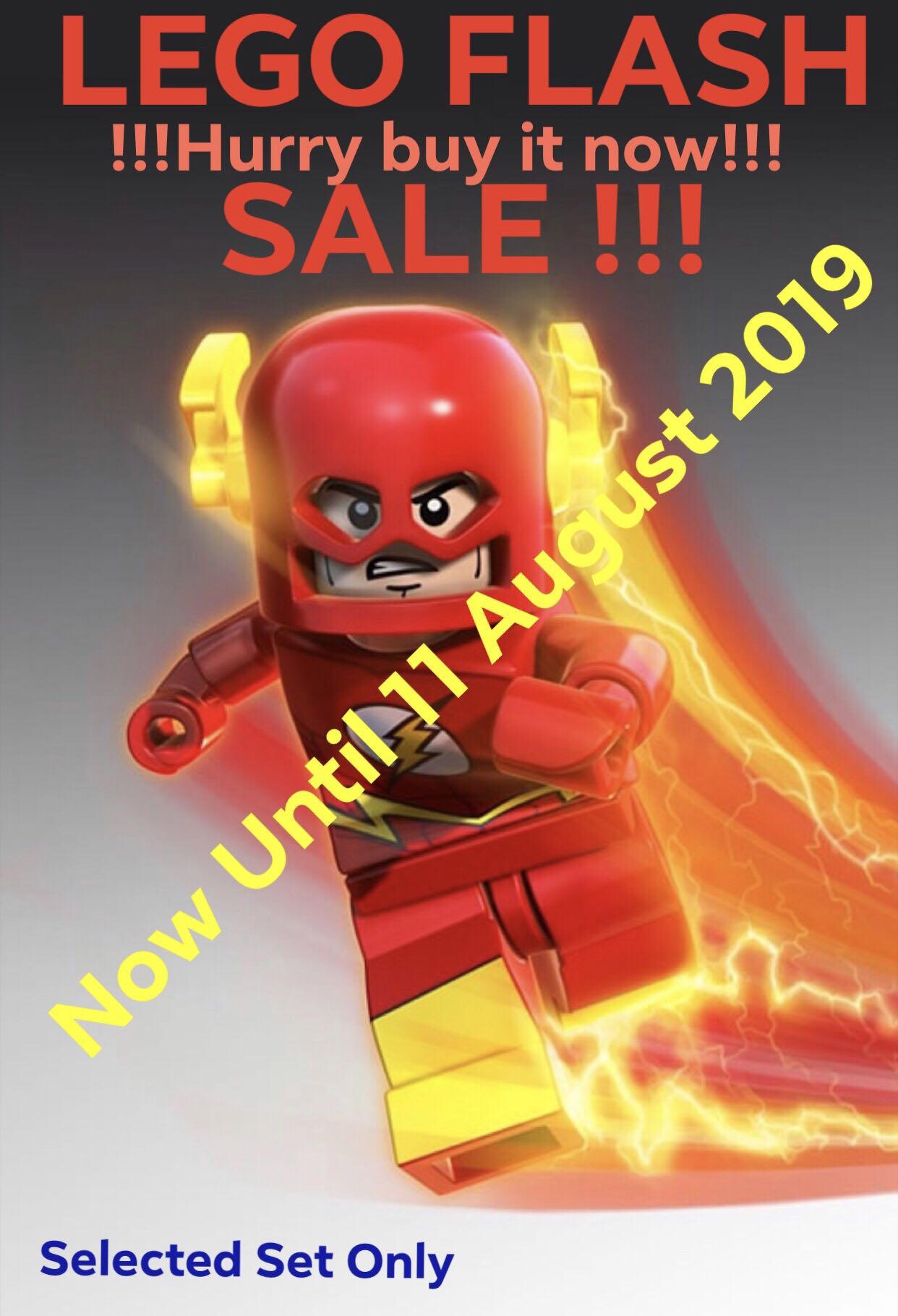 LEGO FLASH Sales Now Until 11 August 2019 Hurry buy it now Hobbies Toys Toys Games on Carousell