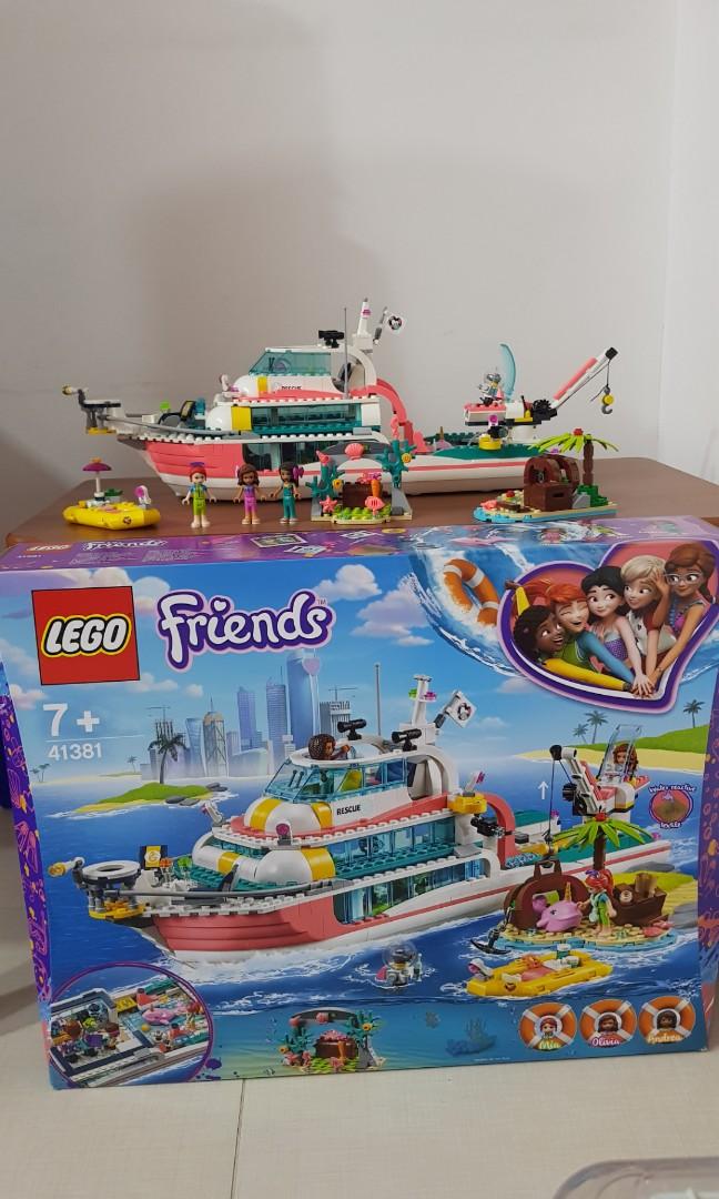 couscous Remission span Lego Friends Rescue Mission Boat, Hobbies & Toys, Toys & Games on Carousell