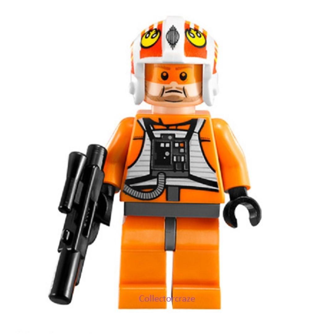 Lego Star Wars AURRA SING MINIFIGURE 7930 Bounty Hunter Gunship Blaster Guns 