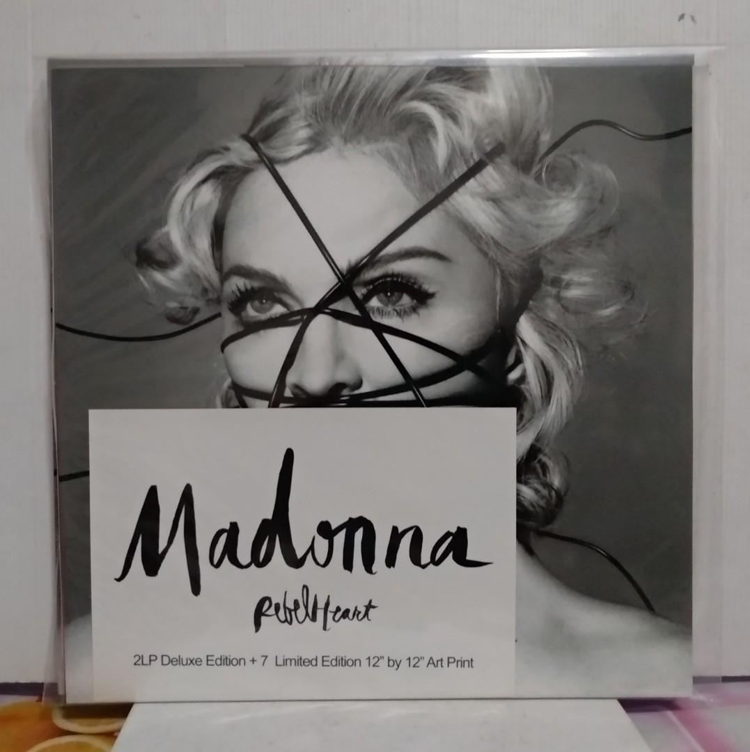 Madonna REBEL HEART (DELUXE) Vinyl Record