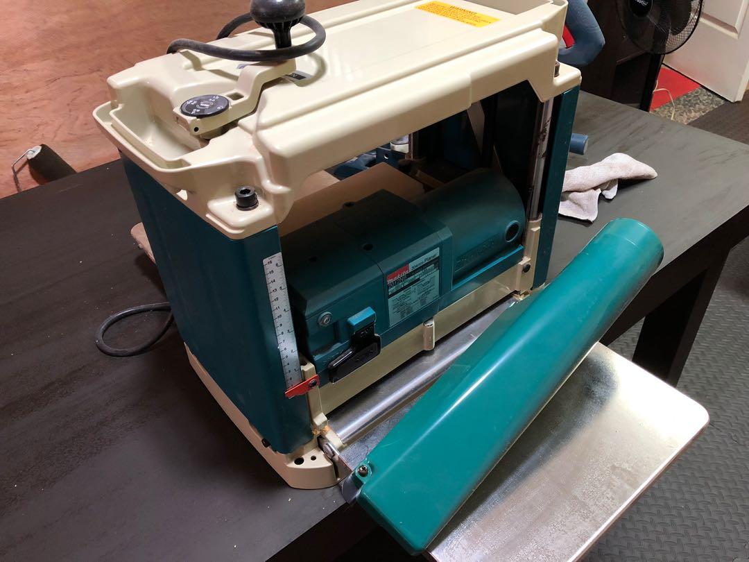 casualties Critical Annual Makita NB2012 Thickness Planer, Furniture & Home Living, Cleaning &  Homecare Supplies, Cleaning Tools & Supplies on Carousell