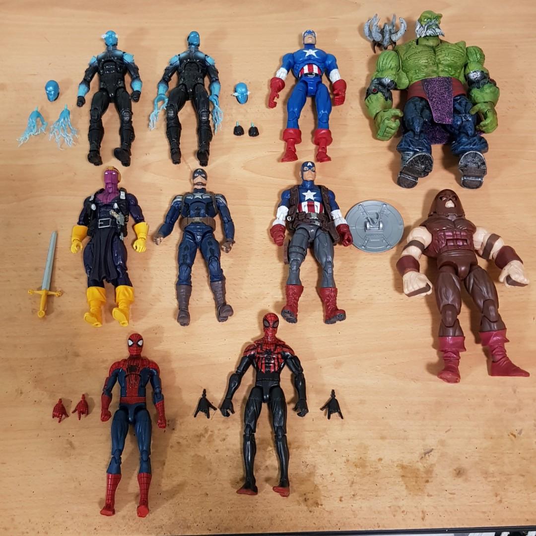 Marvel Legends Spiderman Assortment Lot Action Figure Toys Games Bricks Figurines On Carousell