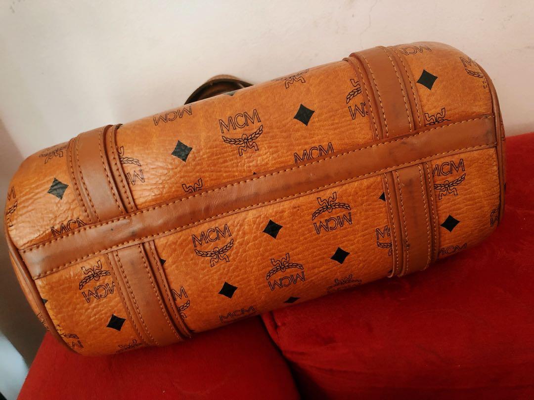 MCM COGNAC PAPILLON, Luxury, Bags & Wallets on Carousell