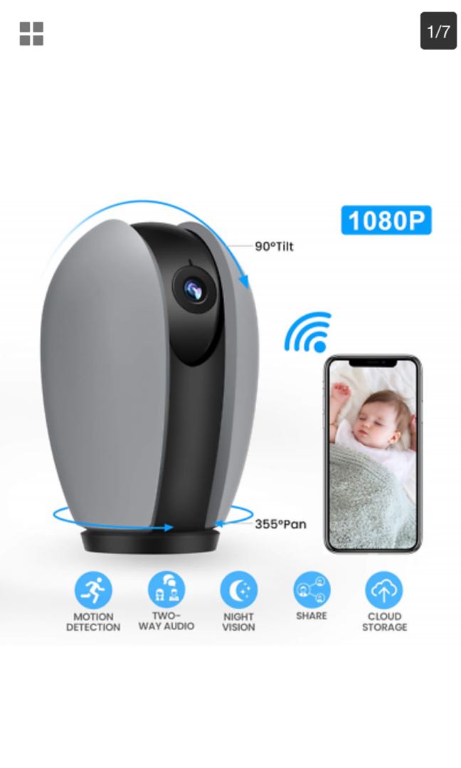 Meco wifi ip camera 1080p sales