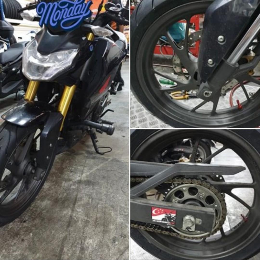 Michelin Pilot Power 2ct 110 70 17 150 60 17 268 00 Set Motorcycles Motorcycle Accessories On Carousell