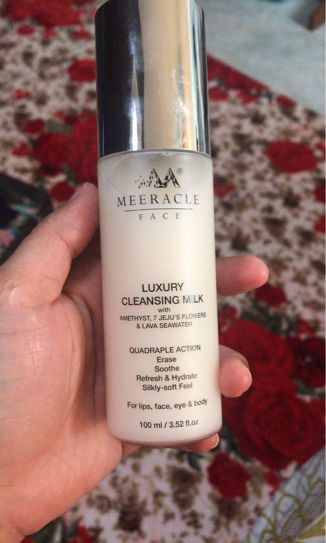 cleansing milk makeup remover