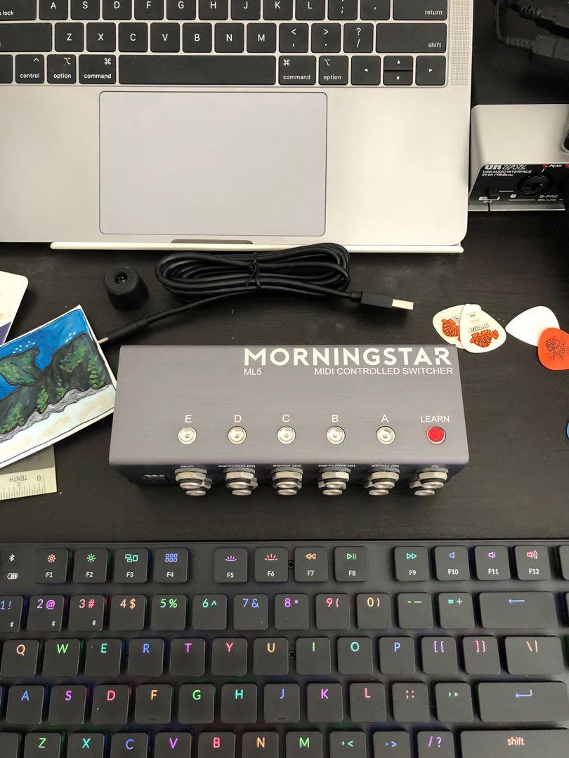 Morningstar FX ML5 MIDI Switcher, Hobbies & Toys, Music & Media