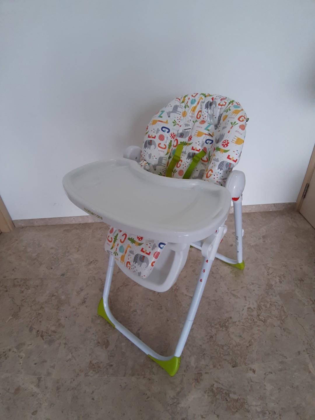 mothercare reclining high chair