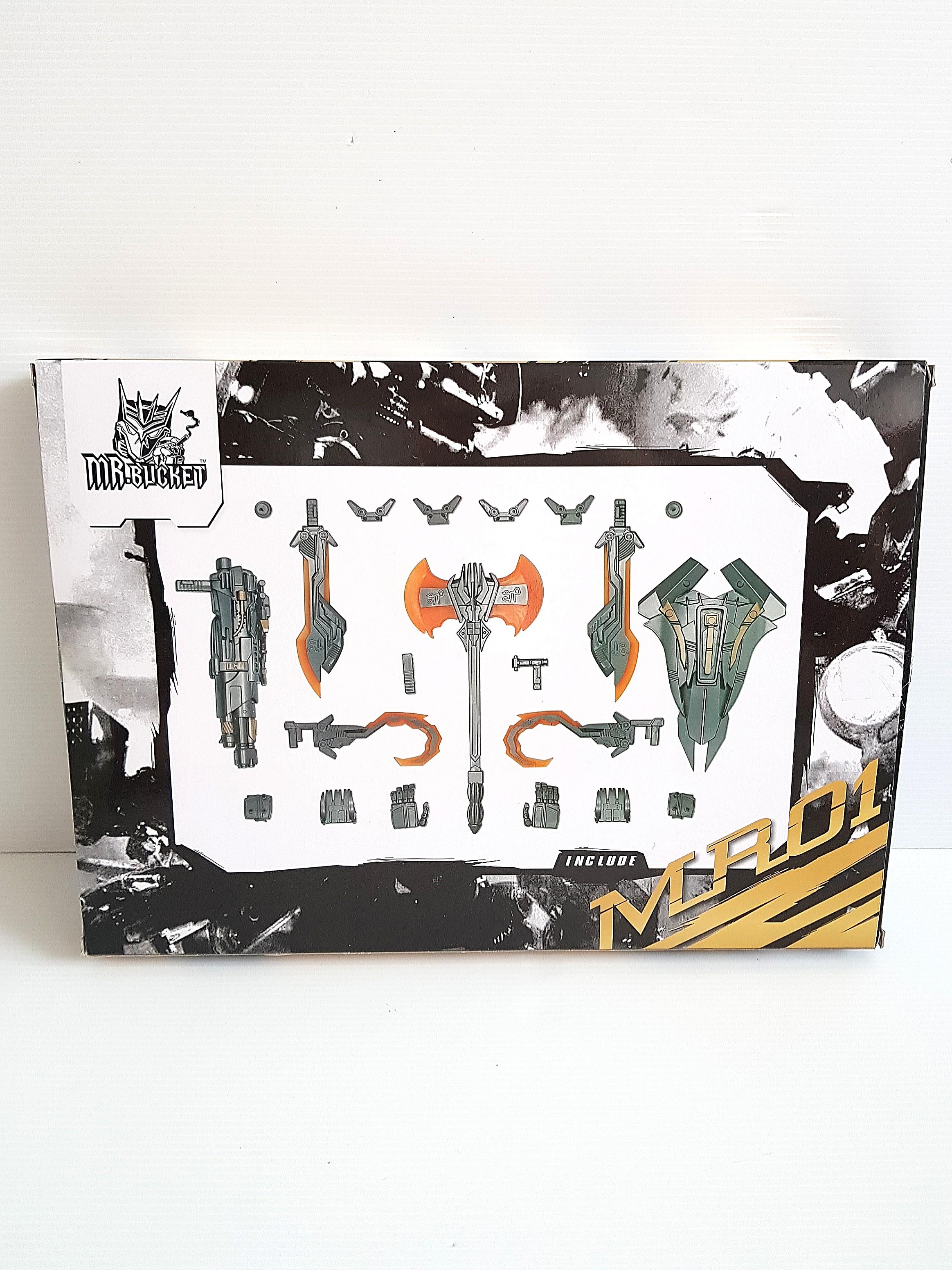 MrBucket MR01 Weapons upgrade sets, Hobbies & Toys, Toys & Games on Carousell