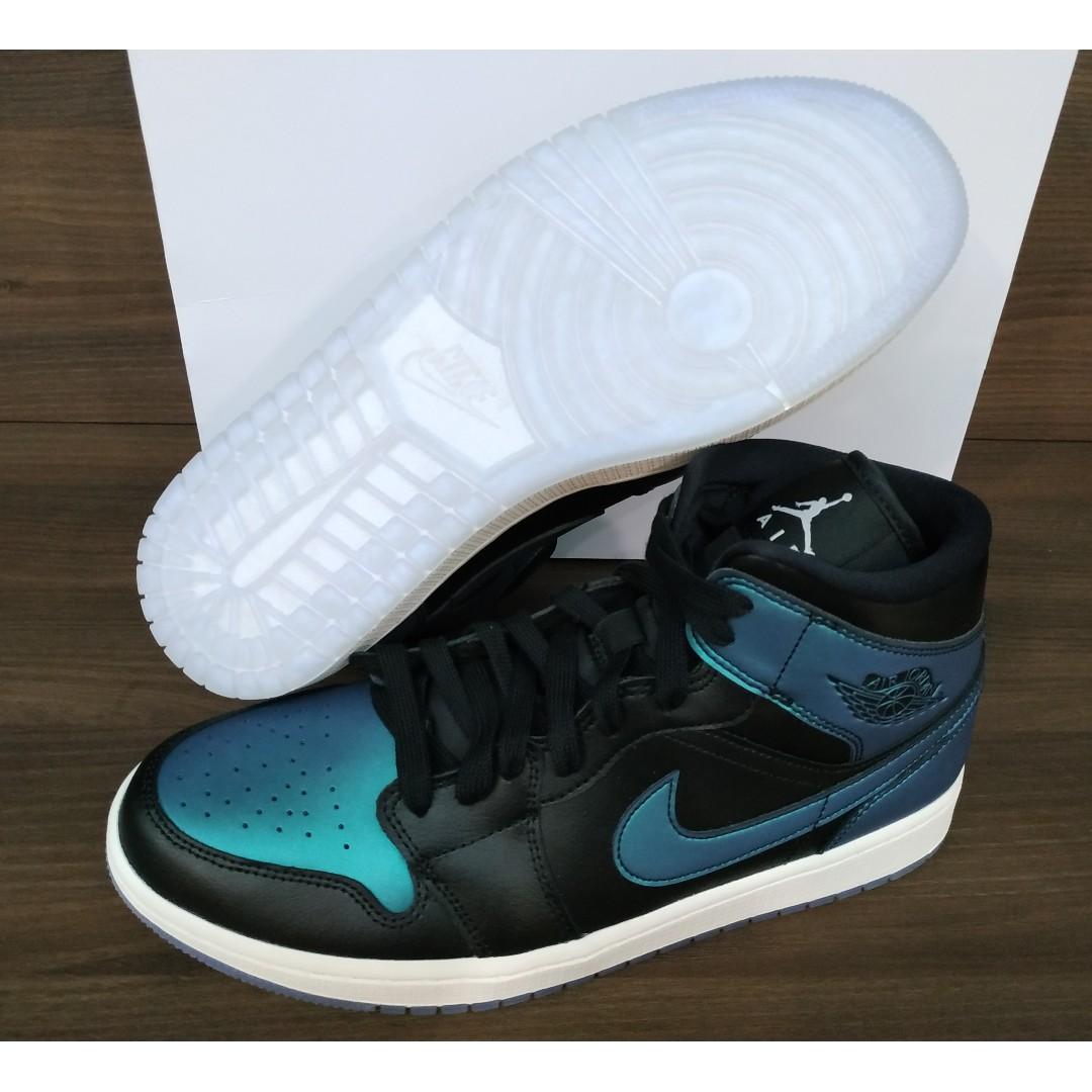 Jordan 1 new arrivals mid iridescent black