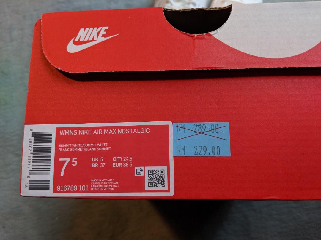 Nike Air Max Nostalgic Women s Fashion Footwear Sneakers on