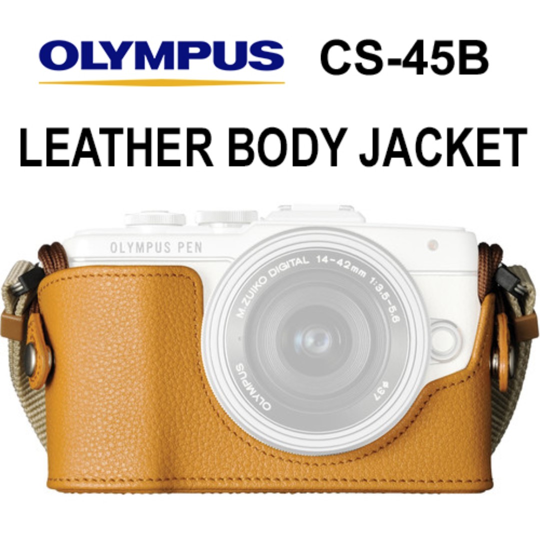 Olympus Cs 45b Genuine Leather Body Jacket Photography Cameras On Carousell
