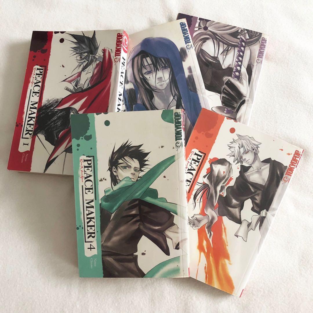 Peace Maker Nanae Chrono Complete Set Official English Tokyopop Edition Hobbies Toys Books Magazines Comics Manga On Carousell Peace Maker Nanae Chrono Complete Set Official English Tokyopop Edition Hobbies Toys Books Magazines Comics Manga On Carousell