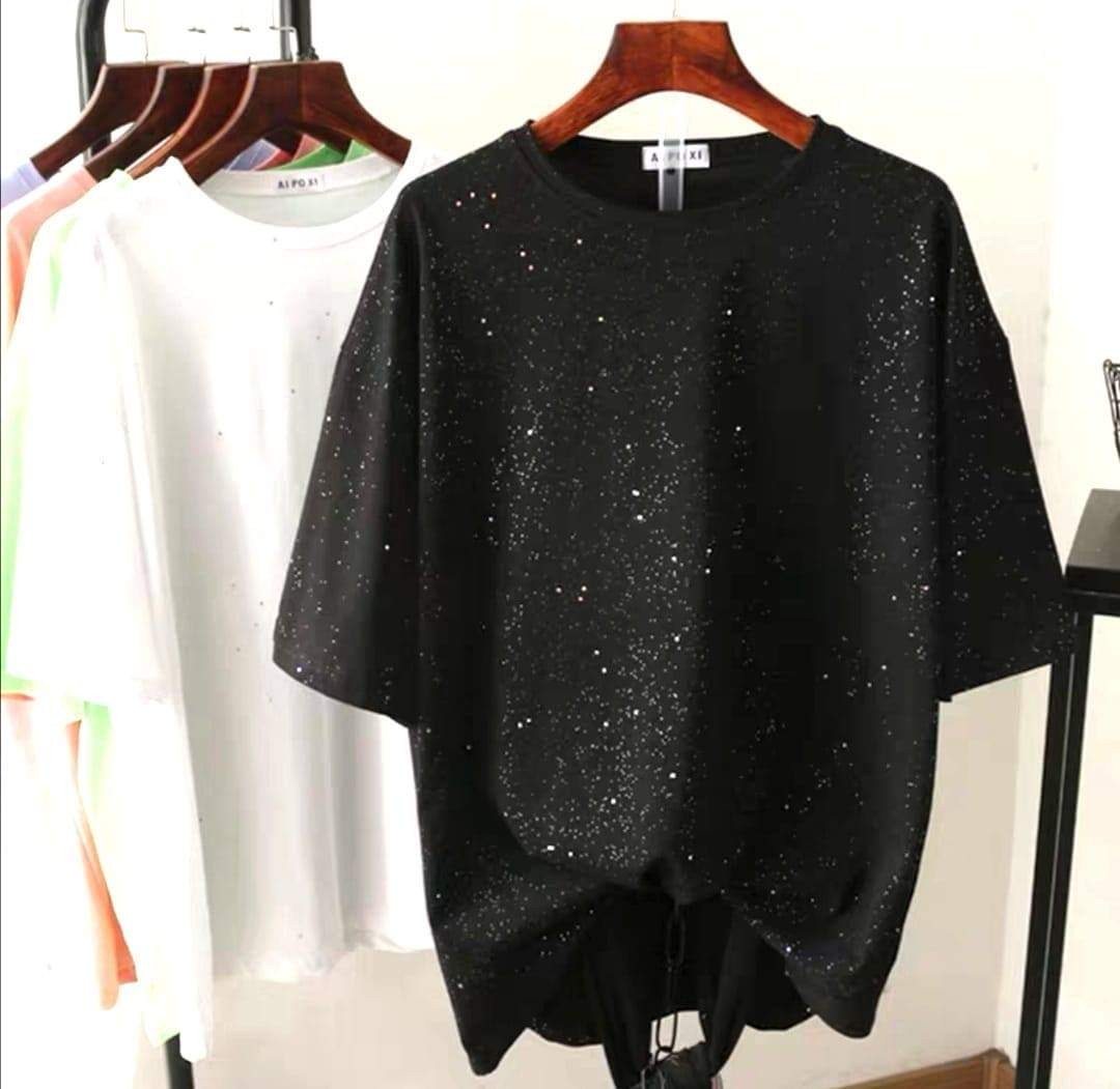 sparkly tops plus size uk