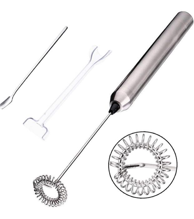 battery operated handheld drink mixer