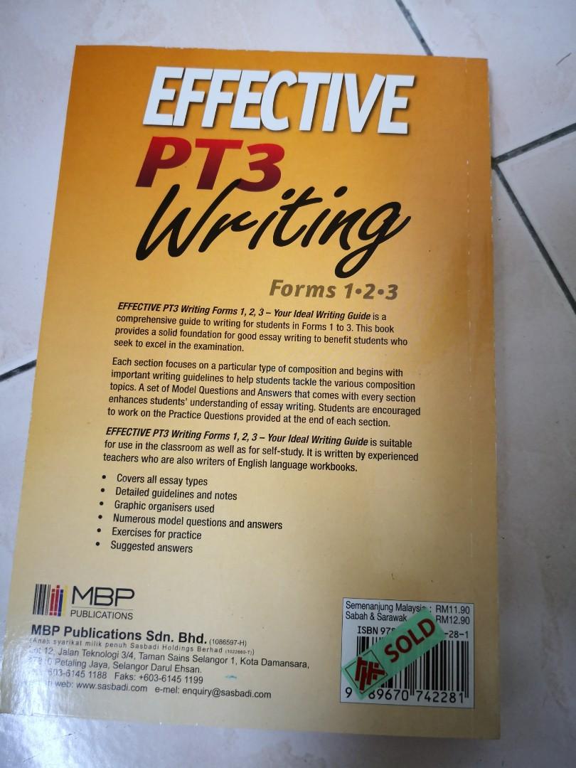 Pt3 Effective Writing Textbooks On Carousell