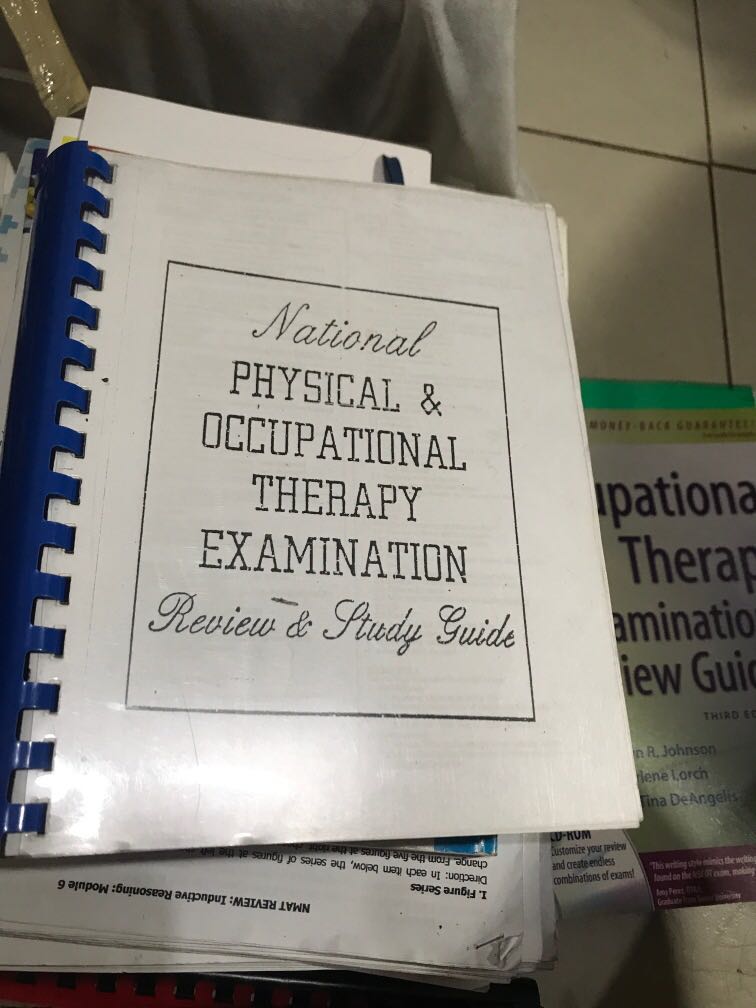 Pt Ot Review Book Textbooks On Carousell