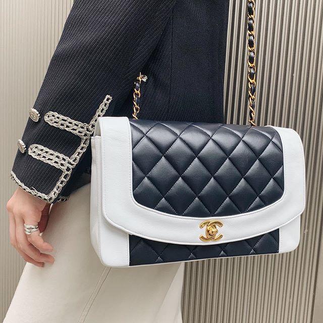 chanel diana bag