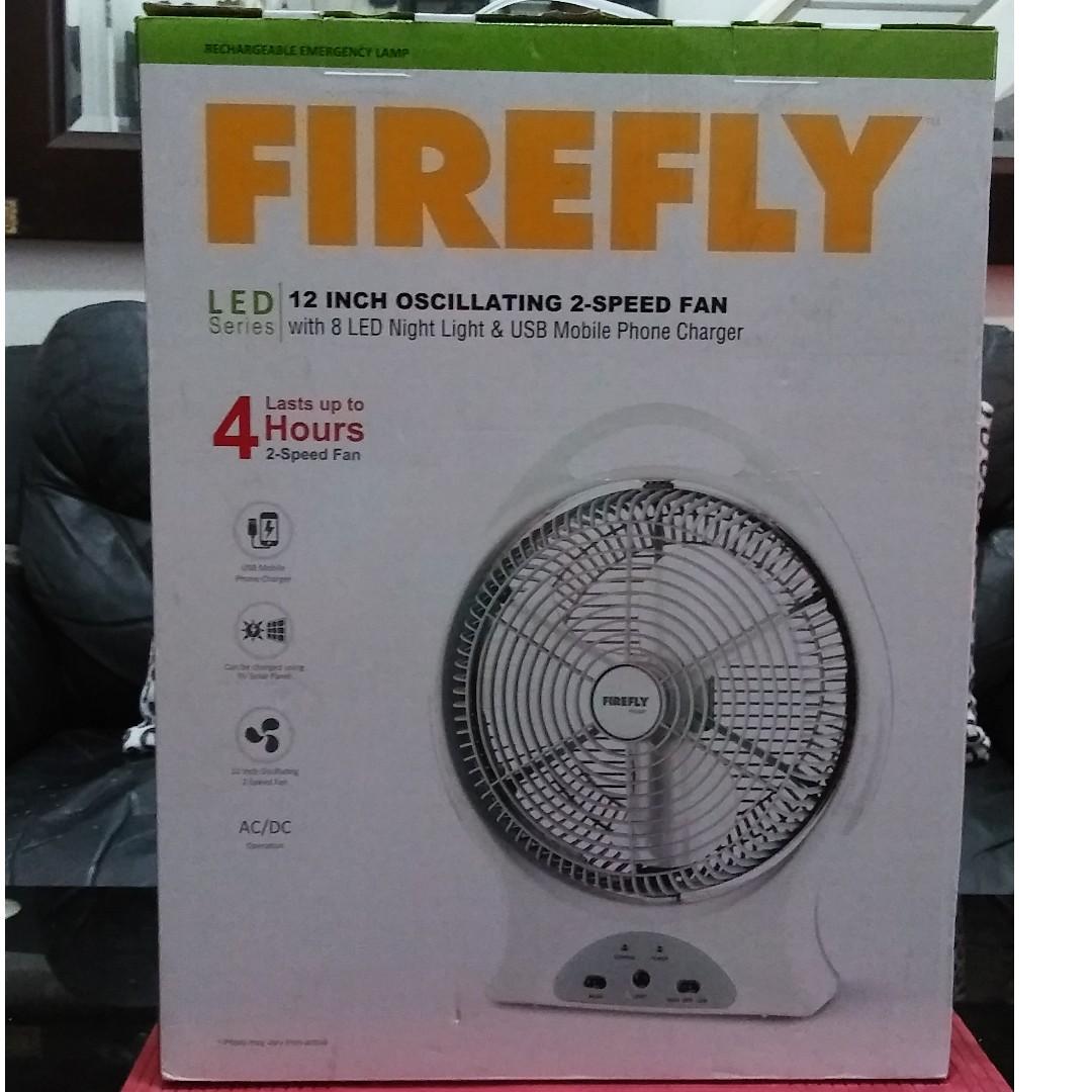 Rechargeable Fan W Emergency Lamp Home Furniture Home Appliances Electric Fans On Carousell