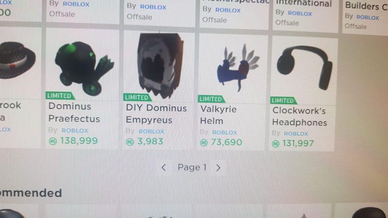 Roblox Limited Items Toys Games Video Gaming Video - how to sell limited items on roblox