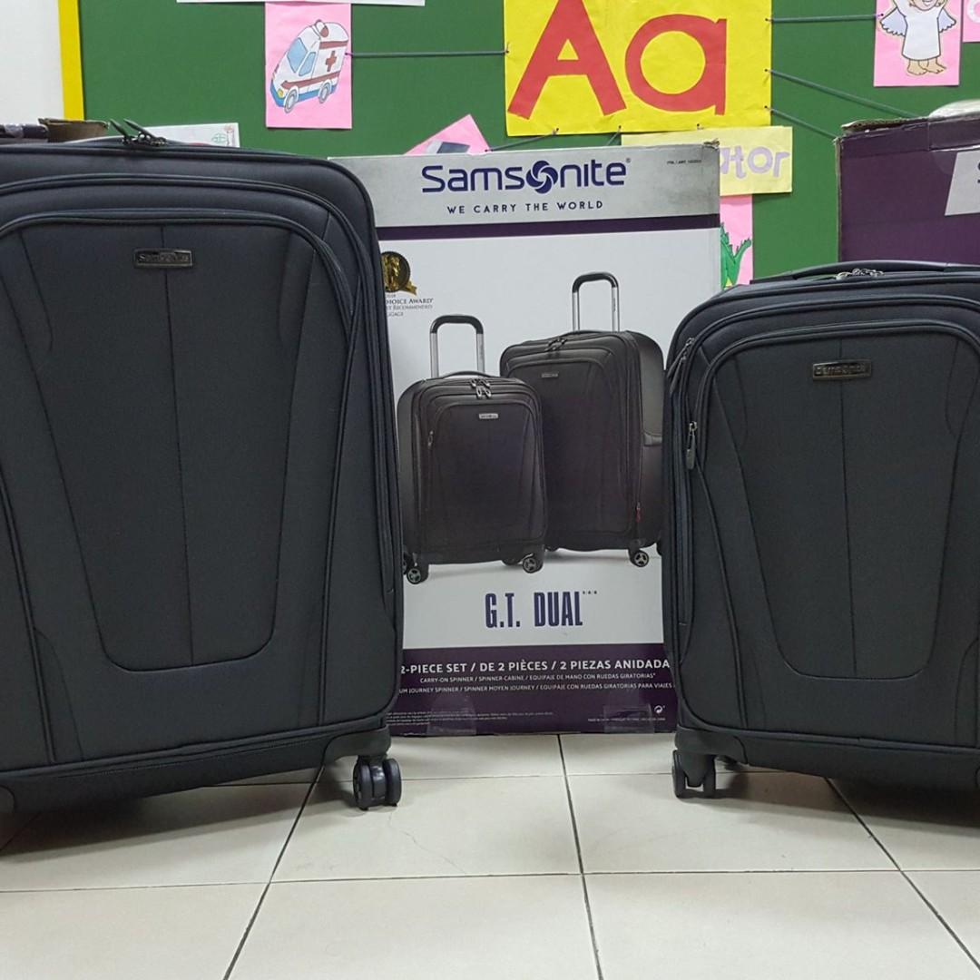 samsonite gt dual luggage