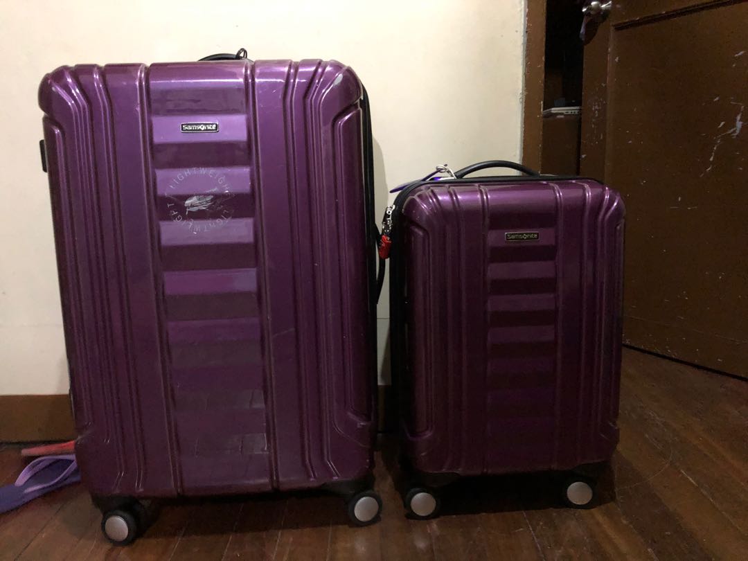 samsonite hardcase trolley