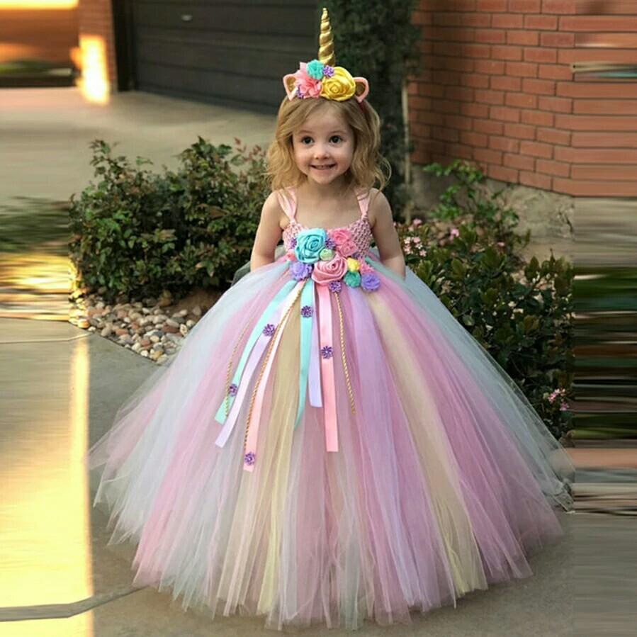 tulle unicorn dress