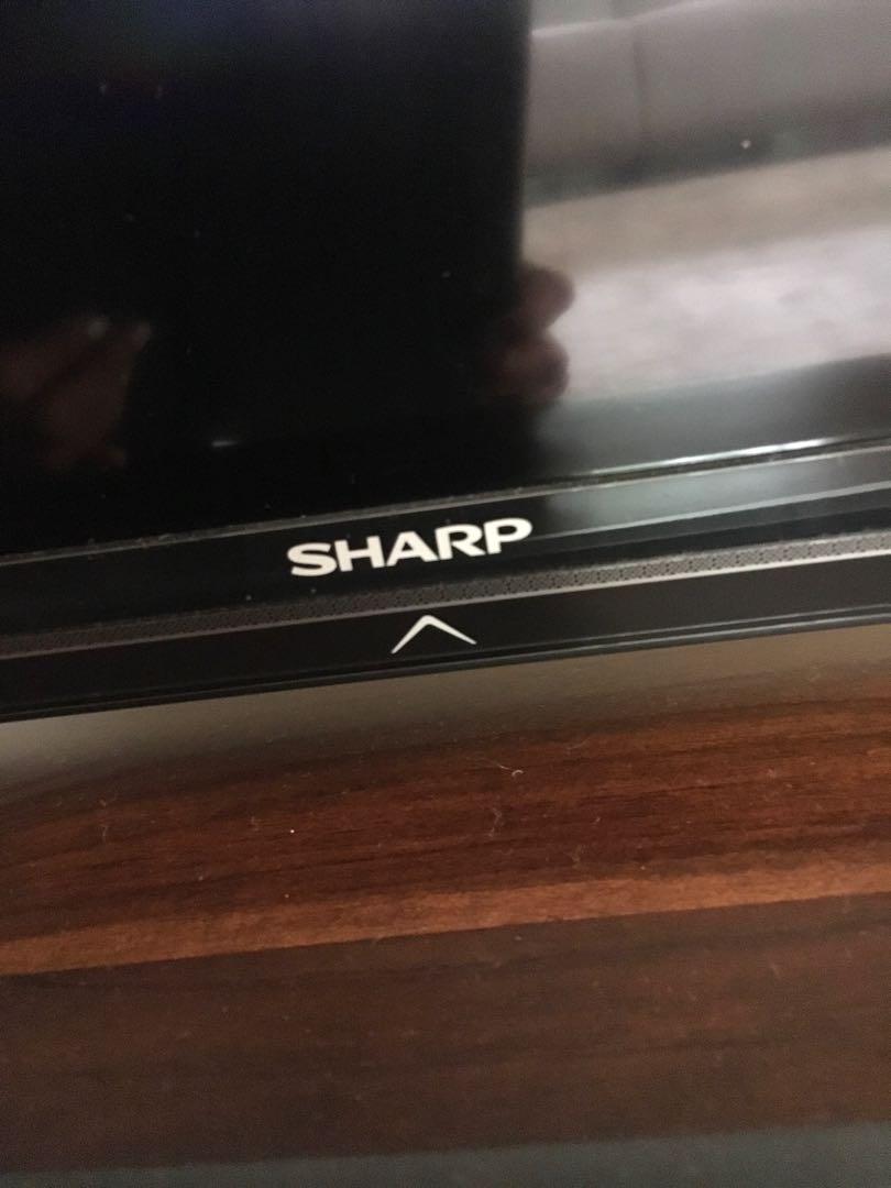 RESET LED LCD SHARP TV FLASHING LIGHT NOT TURNING ON, 57 OFF