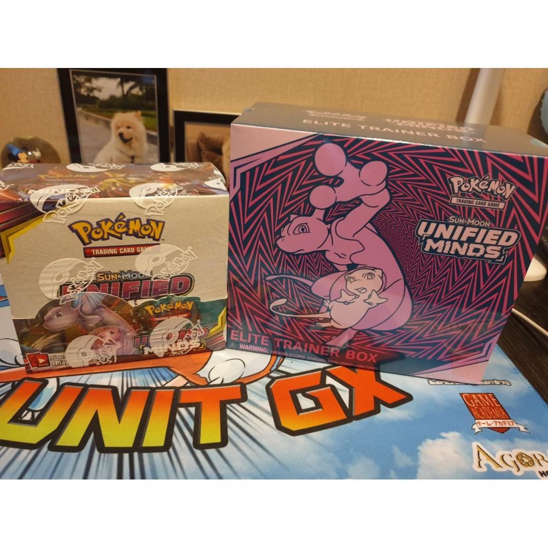 Sm 11 Pokemon Unified Minds Booster Box Etb Hobbies Toys Toys Games On Carousell