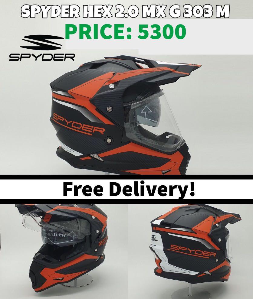 Spyder discount helmet motocross