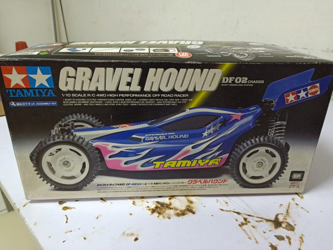 絕版tamiya Df 02 Gravel Hound1 10 Rc越野遙控車 玩具 模型在旋轉拍賣