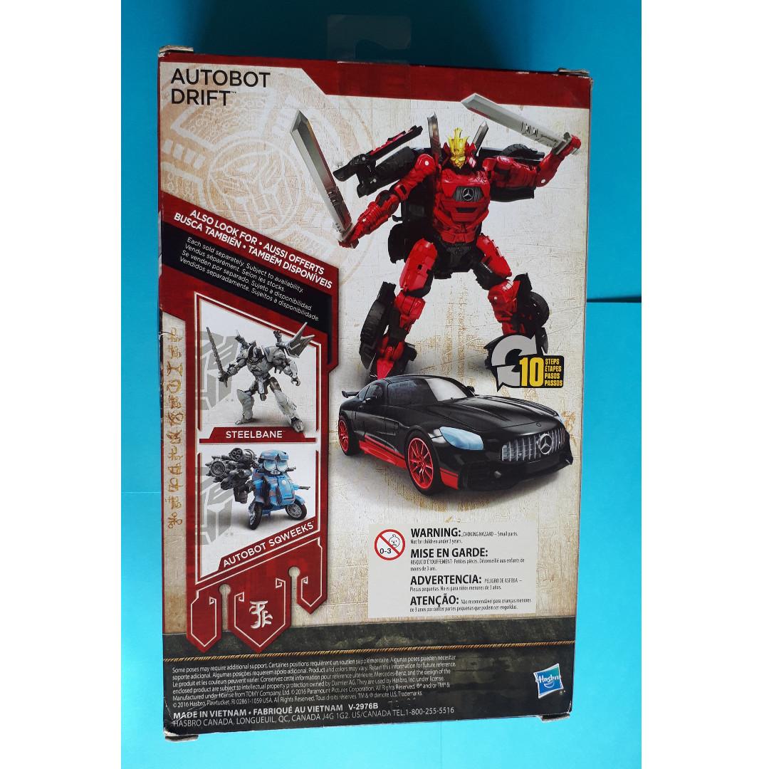 Transformers Autobot Drift (TLK Mercedes AMG GTR), Hobbies & Toys, Toys