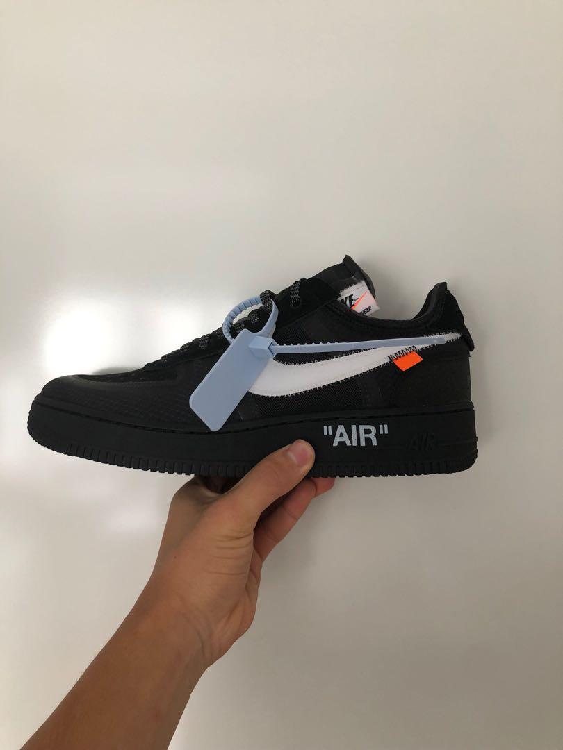 air force one black shoes