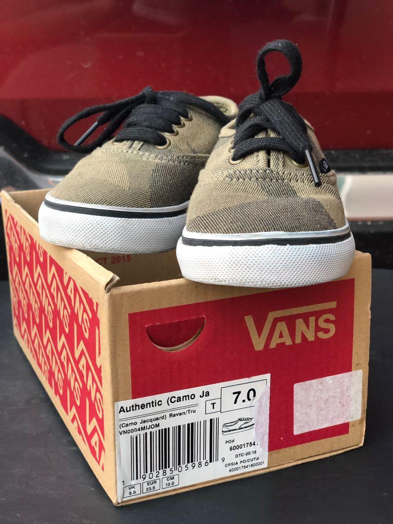 vans sneakers kids 2015