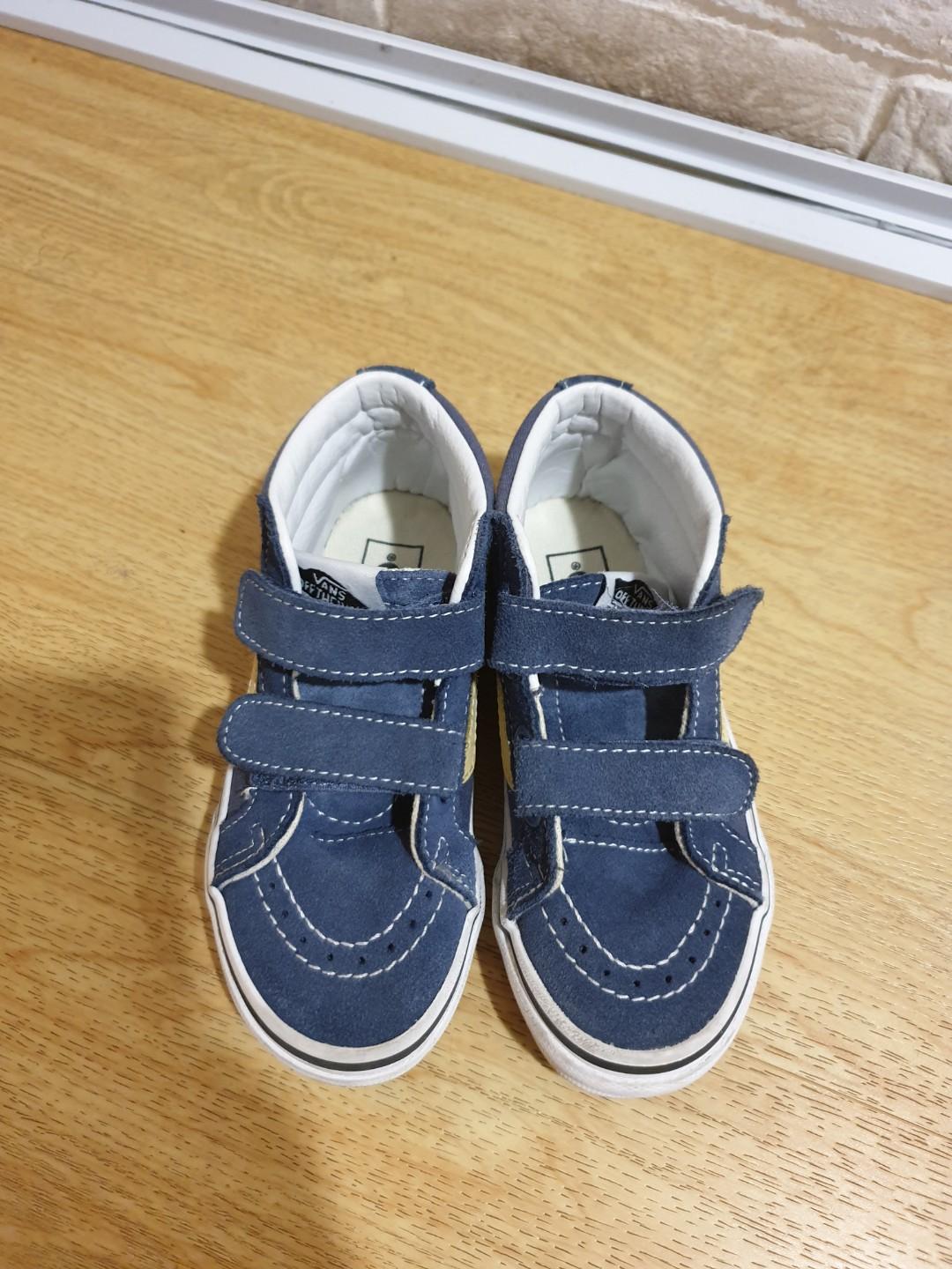 Har det dårligt skyde Sikker Vans old skool (high-cut) shoes for boys size EU 29, Babies & Kids, Babies  & Kids Fashion on Carousell