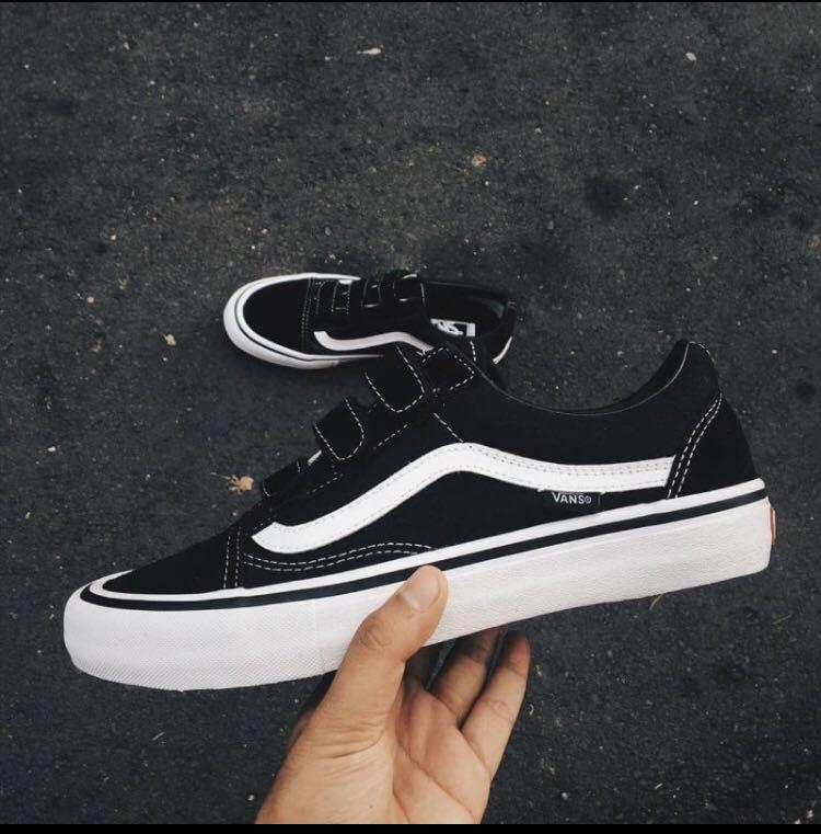 Vans authentic velcro top