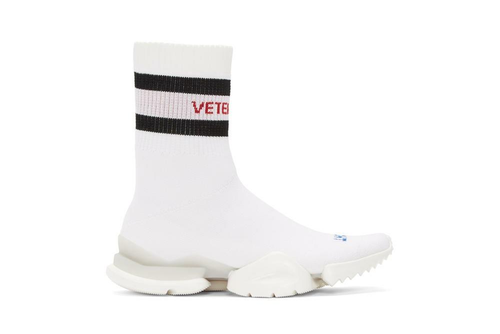 Vetements men's sock runner knit sneakers discount