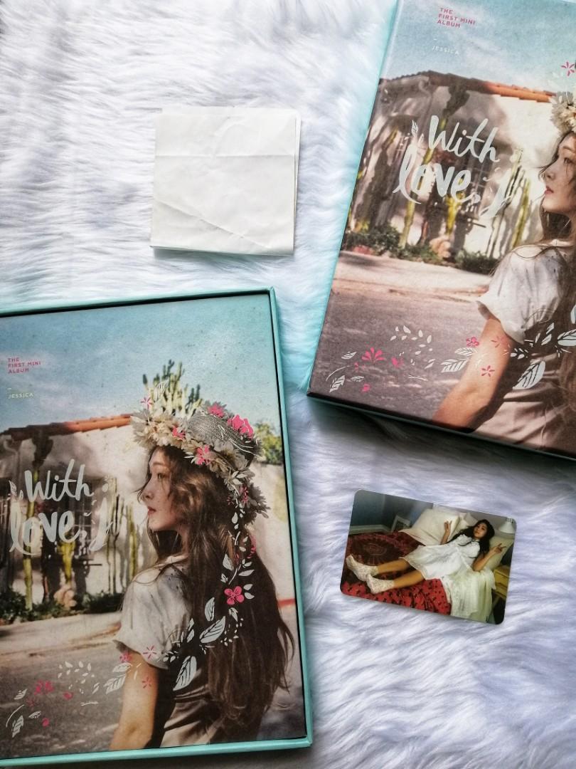 With Love J Jessica Jung 1st K Pop Album Girls