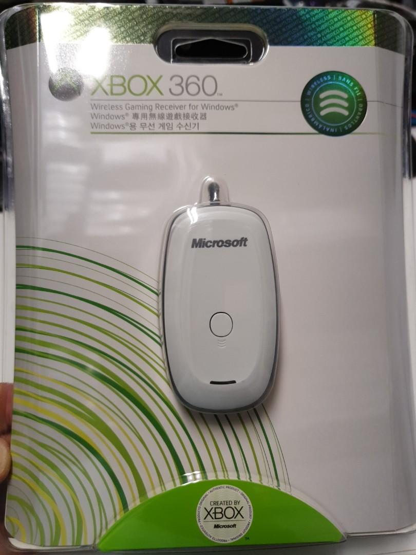 xbox 360 microsoft authentic wireless pc gaming receiver for windows