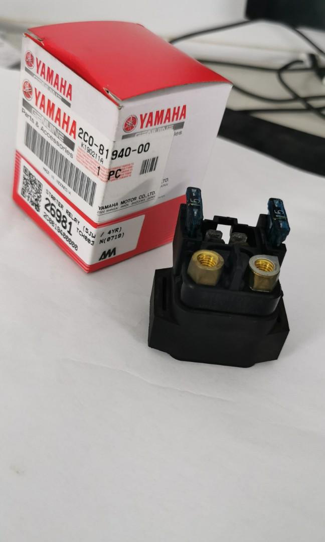 YAMAHA R6 STARTER RELAY, Motorcycles, Motorcycle Accessories on Carousell