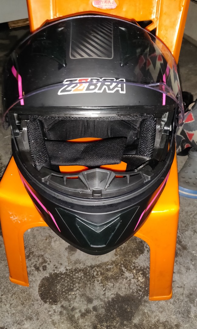 Zebra helmet modular clearance